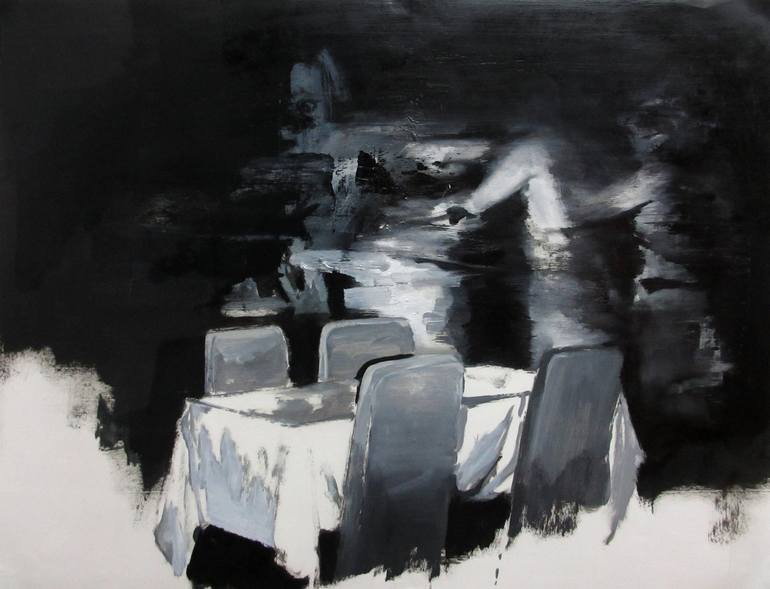 Original Figurative People Paintings by Julien Spianti