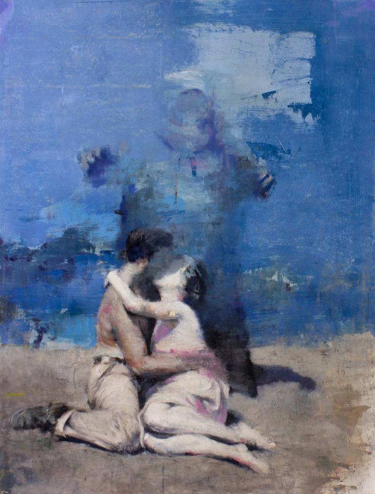 Print of Figurative People Painting by Julien Spianti