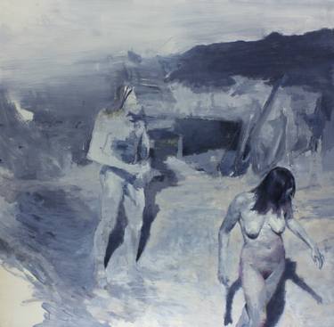 Original Figurative Nude Paintings by Julien Spianti