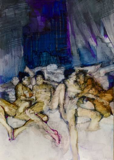Original Erotic Paintings by Julien Spianti