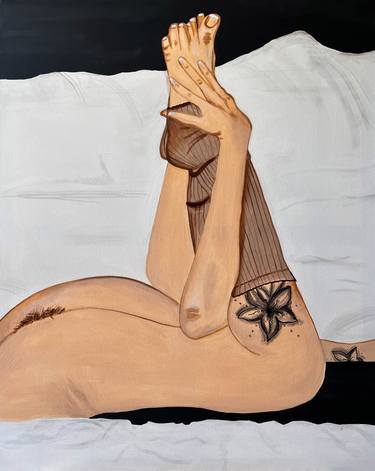 Original Nude Paintings by Leni Baier