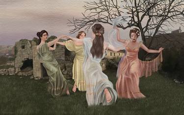 Original Realism Women Digital by Romeo Varga