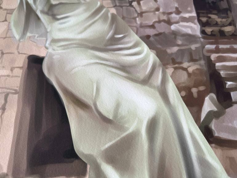 Original Contemporary Women Digital by Romeo Varga
