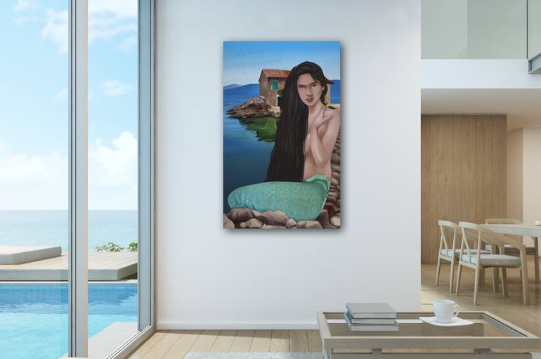 Original Contemporary Water Digital by Romeo Varga