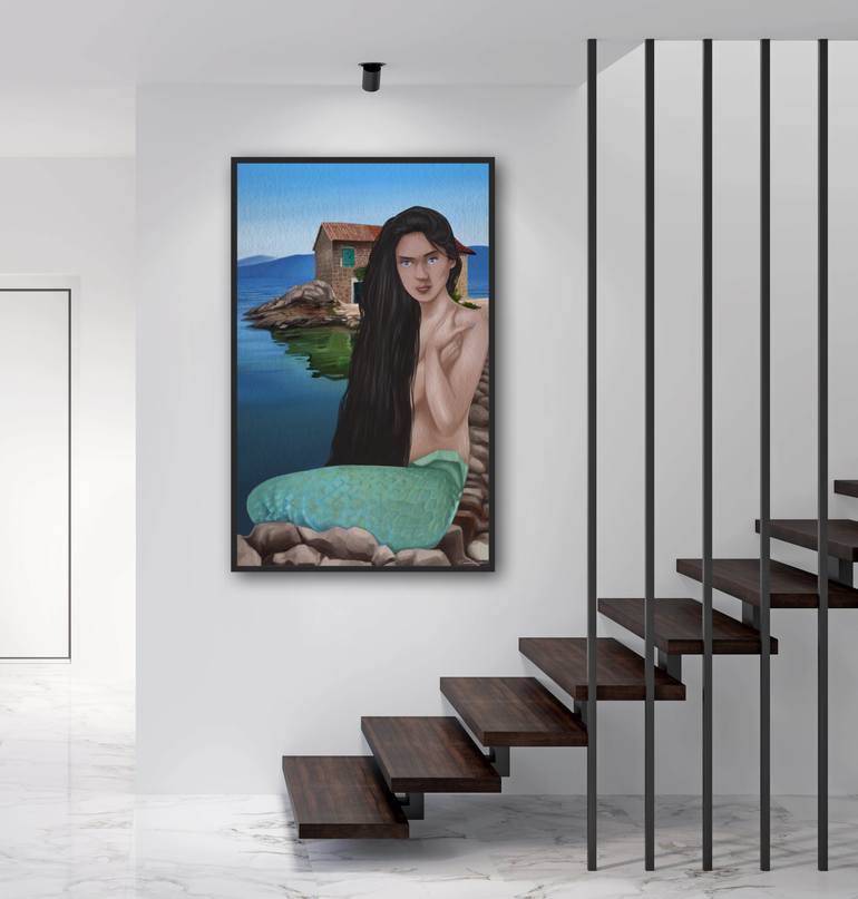 Original Contemporary Water Digital by Romeo Varga