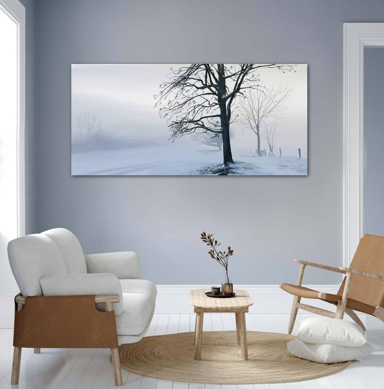 Original Contemporary Landscape Digital by Romeo Varga