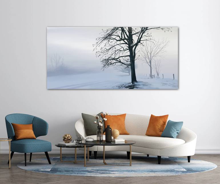 Original Contemporary Landscape Digital by Romeo Varga