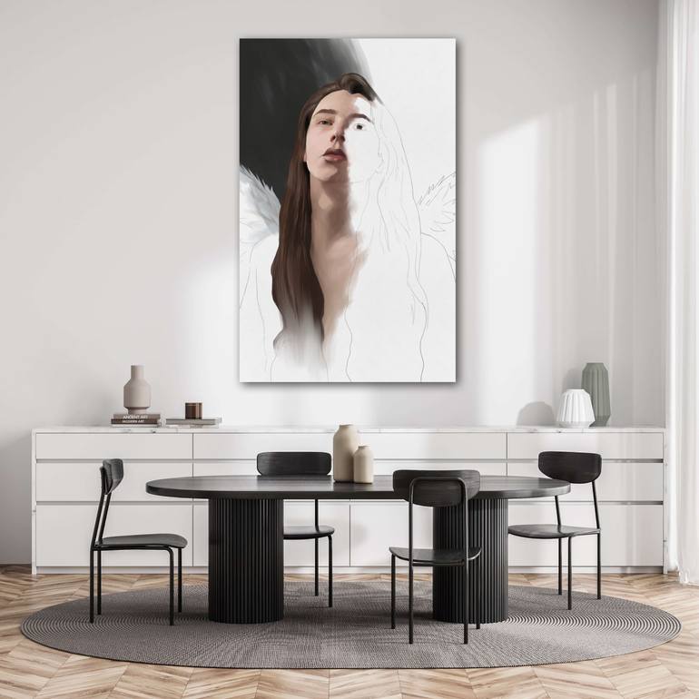 Original Figurative People Digital by Romeo Varga