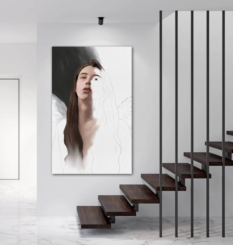 Original Figurative People Digital by Romeo Varga