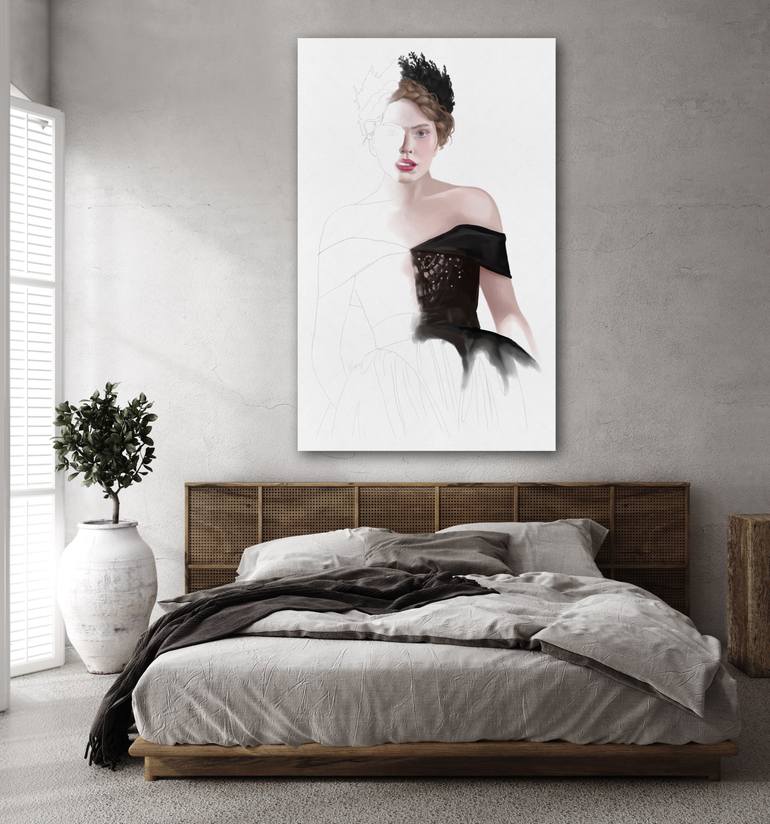 Original Figurative People Digital by Romeo Varga