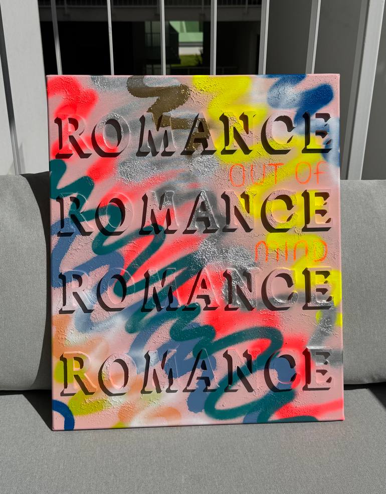 Original Conceptual Love Painting by Antonina Prylepa