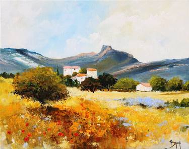 Original Landscape Painting by Eric BRUNI