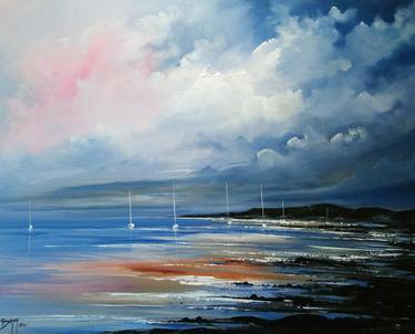 Original Expressionism Seascape Paintings by Eric BRUNI