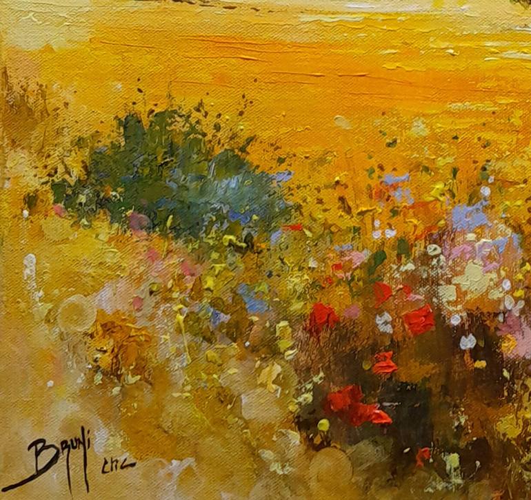 Original Expressionism Landscape Painting by Eric BRUNI