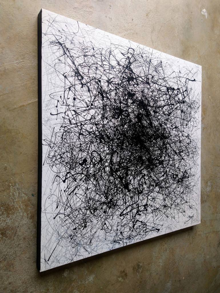 Original Abstract Expressionism Abstract Painting by Eric Bruni