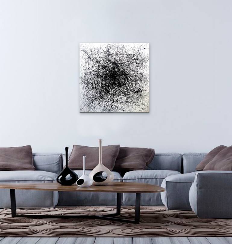 Original Abstract Expressionism Abstract Painting by Eric Bruni