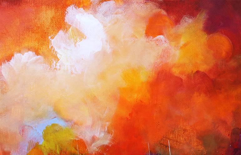 Original Abstract Expressionism Seascape Painting by Eric Bruni