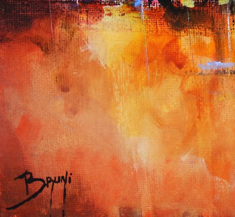 Original Abstract Expressionism Seascape Painting by Eric Bruni