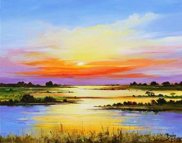 Original Contemporary Landscape Painting by Eric Bruni