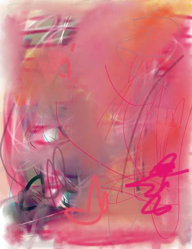 Original Abstract Expressionism Abstract Digital by Lola Atelier