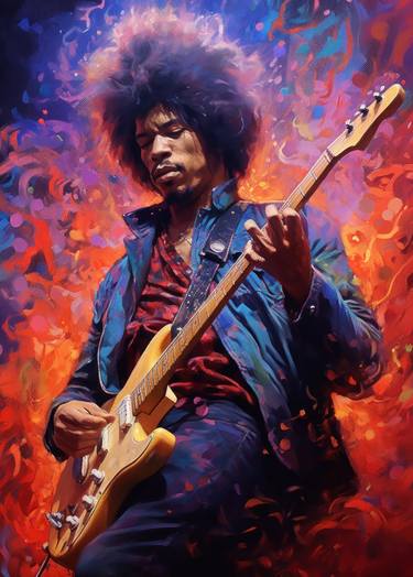 Jimi Hendrix Art thumb