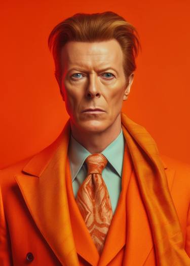 David Bowie Fashion Art thumb