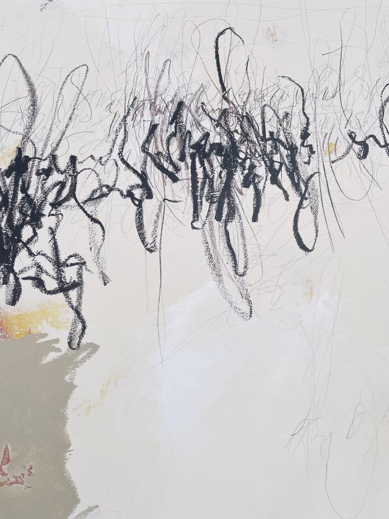 Original Abstract Expressionism Abstract Painting by Anika De Souza