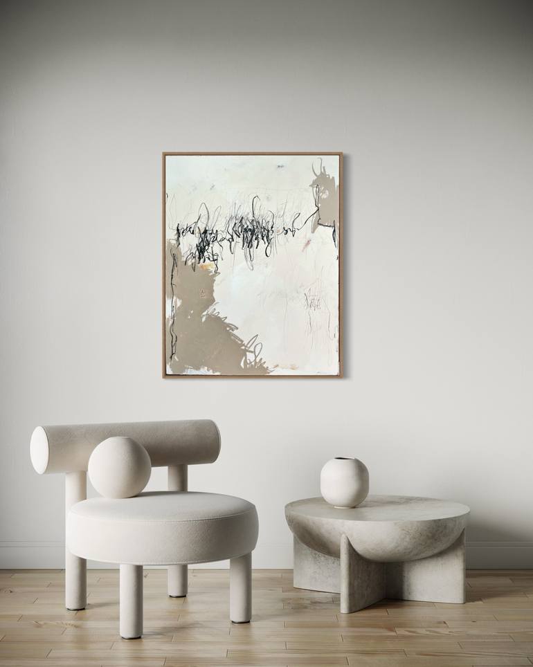 Original Abstract Expressionism Abstract Painting by Anika De Souza