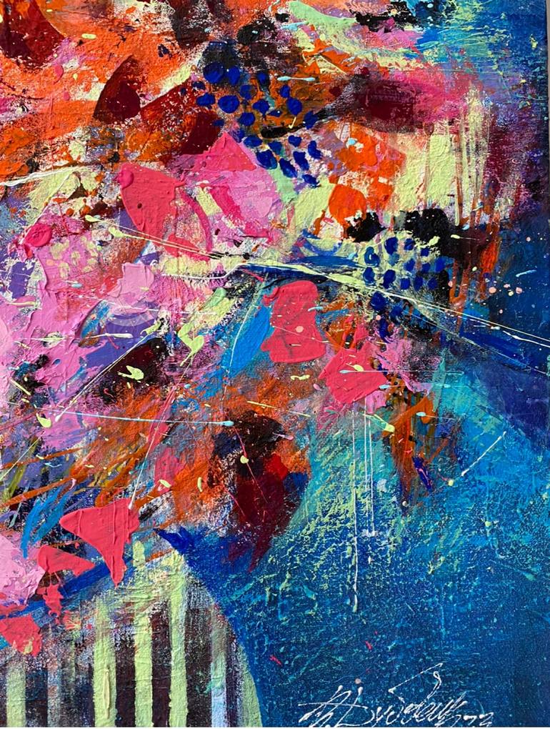 Original Abstract Painting by Viktoriya Dubovyk