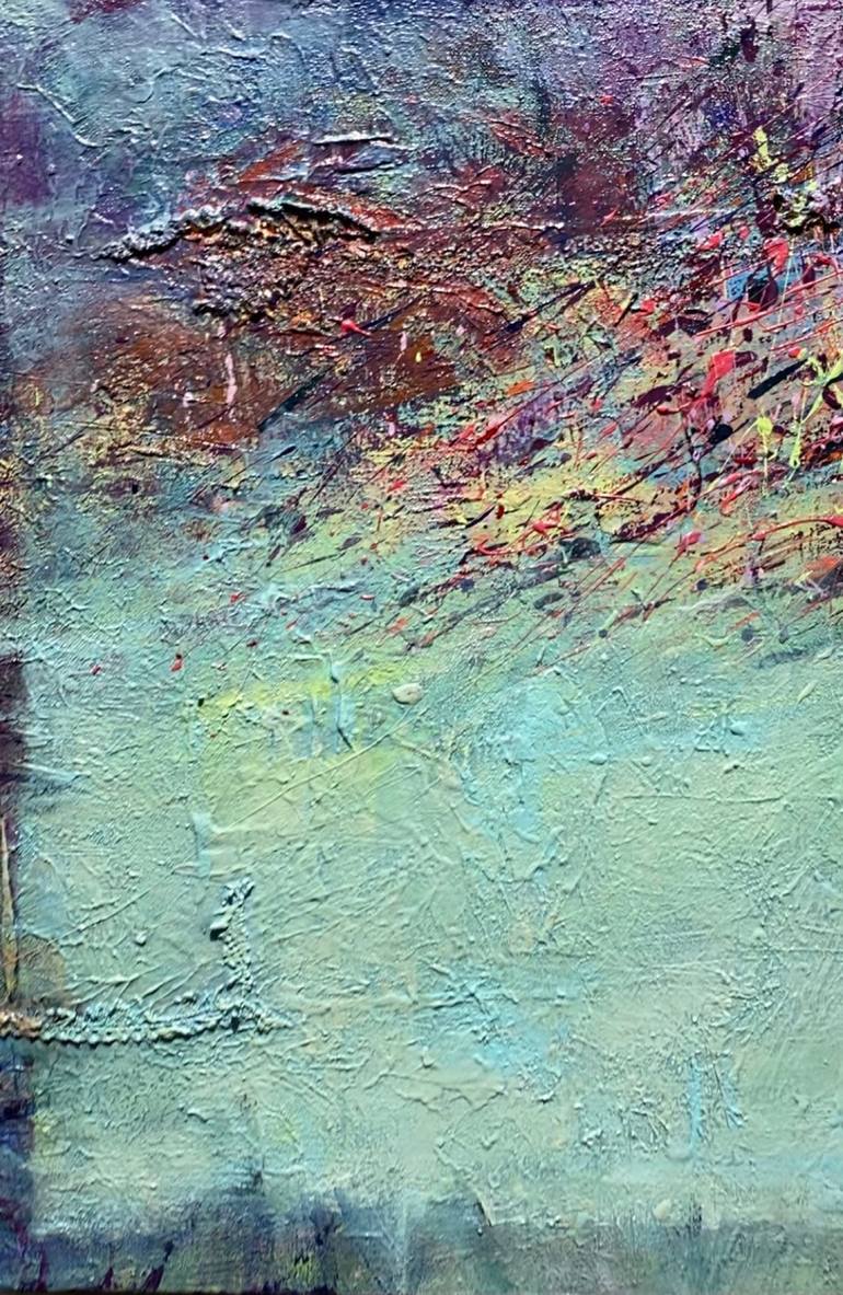 Original Abstract Painting by Viktoriya Dubovyk