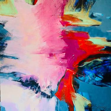 Original Abstract Expressionism Abstract Paintings by Viktoriya Dubovyk