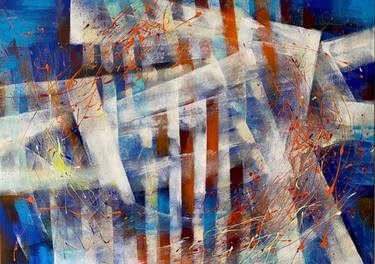 Original Abstract Expressionism Abstract Paintings by Viktoriya Dubovyk