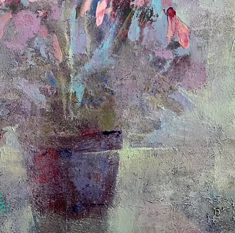 Original Floral Painting by Viktoriya Dubovyk