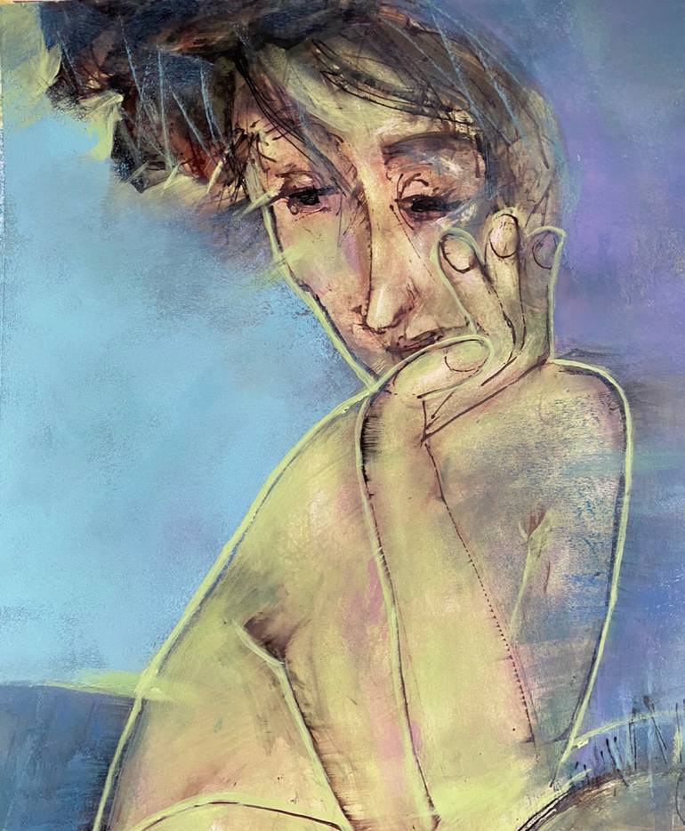 Original Figurative Body Painting by Viktoriya Dubovyk