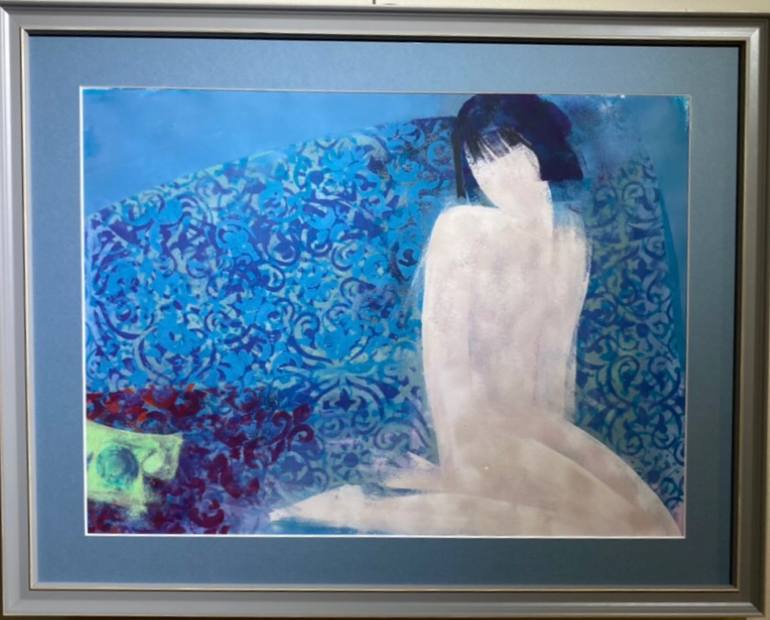 Original Impressionism Body Painting by Viktoriya Dubovyk