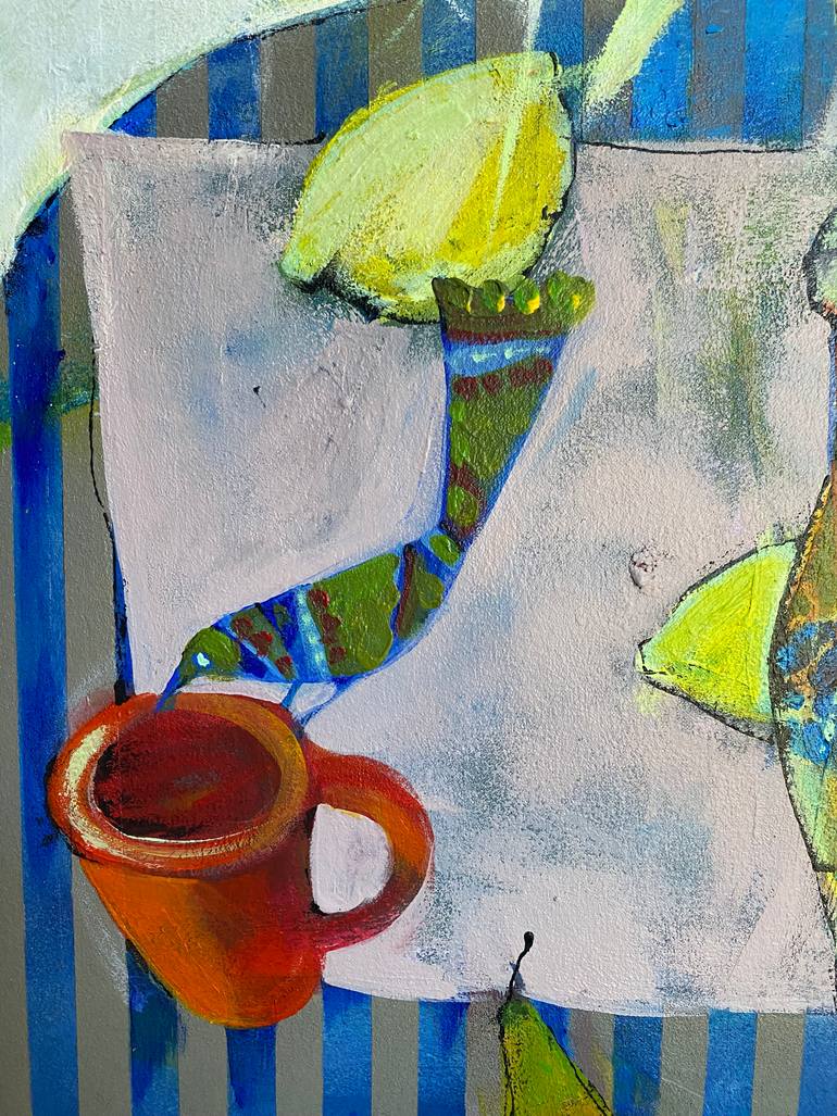 Original Conceptual Still Life Painting by Viktoriya Dubovyk