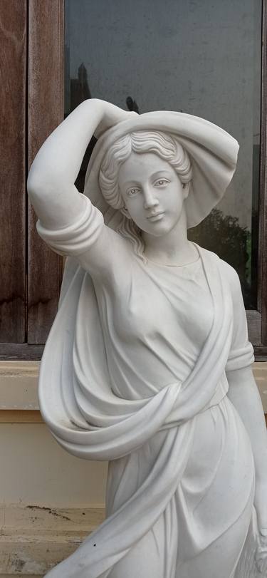 Original Women Marble Sculpture thumb