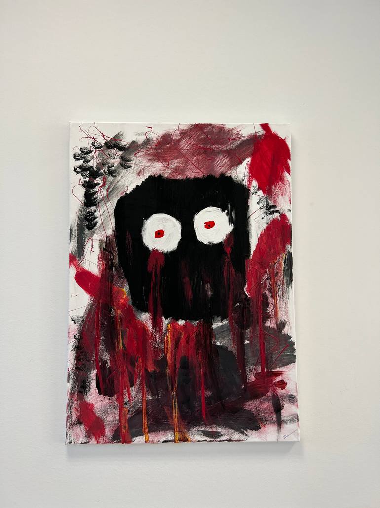 Original Minimalism Abstract Painting by BartłOmiej Jurgielewicz