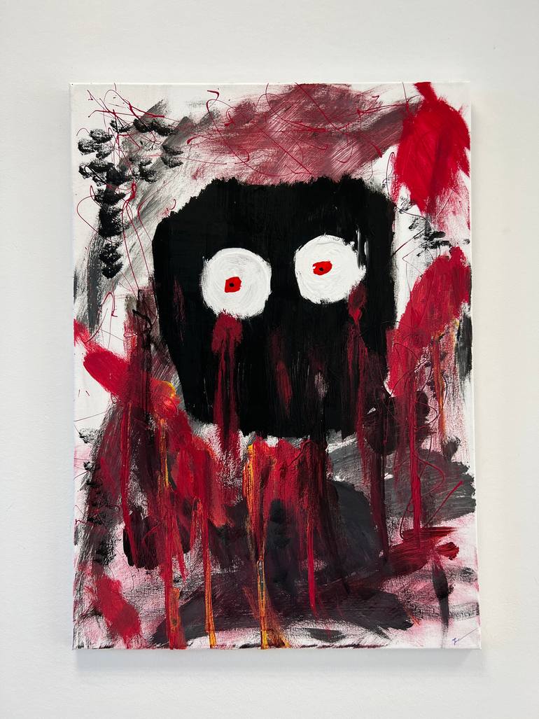 Original Minimalism Abstract Painting by BartłOmiej Jurgielewicz