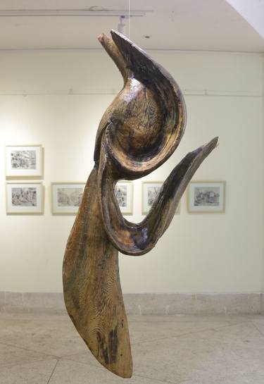 Original Abstract Interiors Sculpture by Bilas Mandal