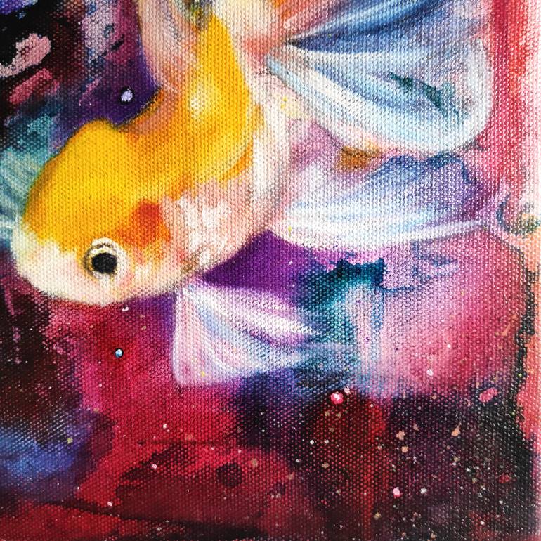 Original Abstract Animal Painting by Priyanka Sharma