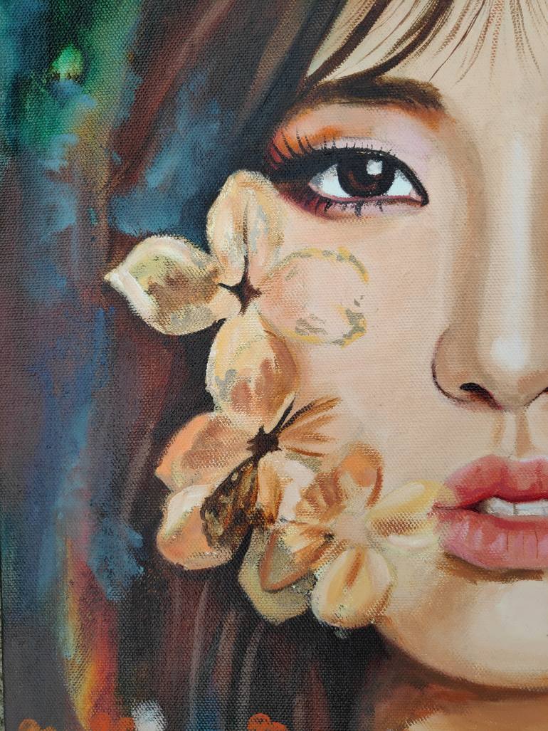 Original Abstract People Painting by Priyanka Sharma