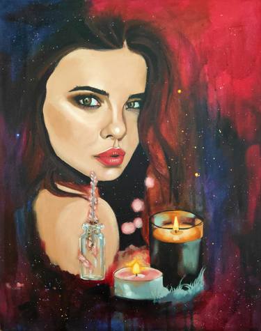 Original Fine Art Portrait Paintings by Priyanka Sharma