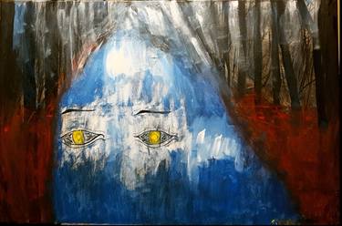 Original Abstract Expressionism Abstract Mixed Media by James  Curzi