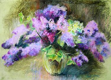 Print of Floral Paintings by Karin Avagyan