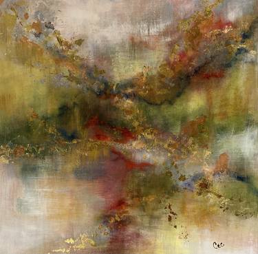 Original Abstract Mixed Media by Cecelia Dunn