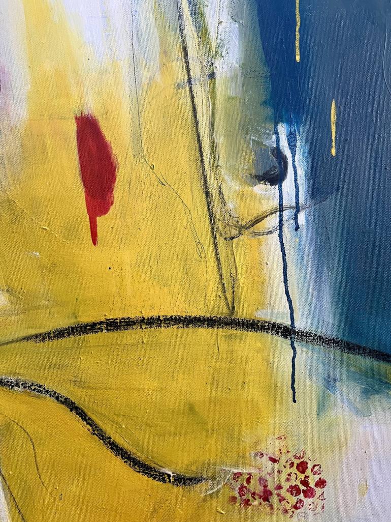 Original Contemporary Abstract Painting by Cécile Roberfroid