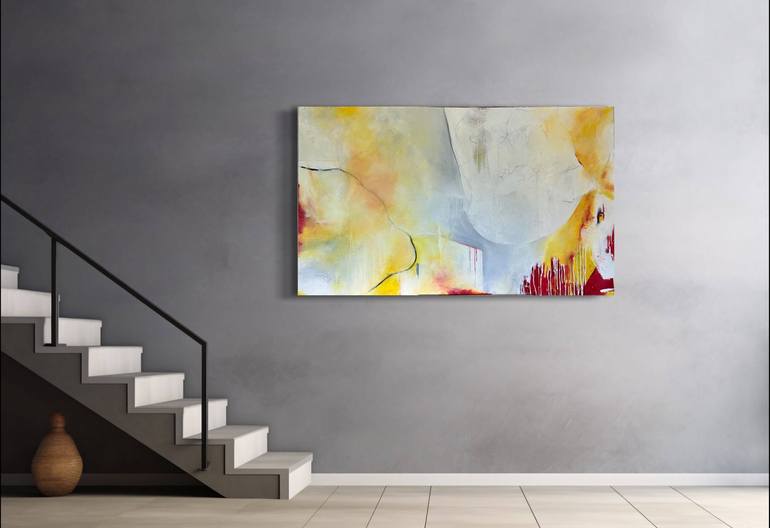 Original Contemporary Abstract Painting by Cécile Roberfroid