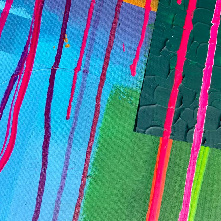Original Illustration Abstract Painting by Land Der Kunst - Diana