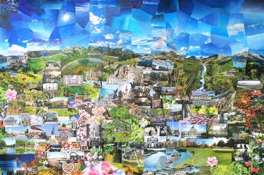 Original Cities Collage by Cyrielle Recoura